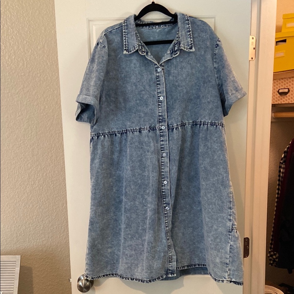 Cute denim dress